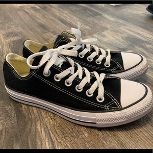 Practically New Low Top Converse